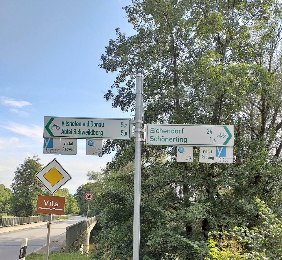 Bei Den Geissens Leilighet Aldersbach Eksteriør bilde